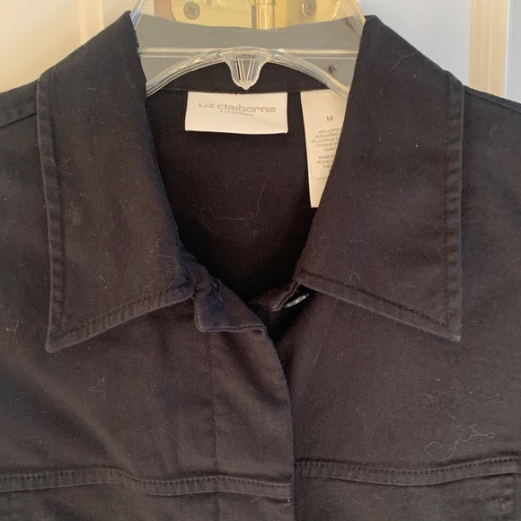Liz Claiborne, pre worn, short cotton jacket - Picture 6 of 9